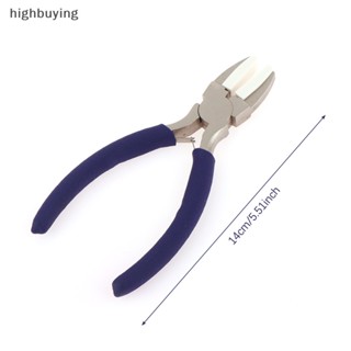 [highbuying] คีมปากคีม เหล็กคาร์บอน ไนล่อน สําหรับทําเครื่องประดับ DIY พร้อมส่ง