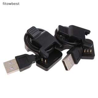 Fbth ใหม่ TW64 68 สายชาร์จ USB สีดํา สําหรับสมาร์ทวอทช์ QDD