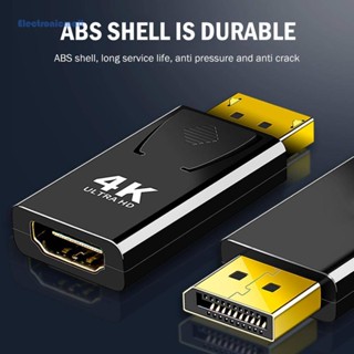 [ElectronicMall01.th] อะแดปเตอร์แปลงพอร์ตหน้าจอ 4K เป็น Hdmi ตัวผู้ DP เป็นตัวเมีย HD TV