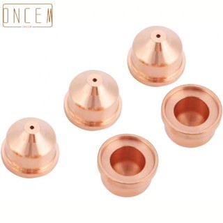 【ONCEMOREAGAIN】5Pcs High Quality Tellurium Copper Nozzles for MAX125 Plasma Cutter Torch