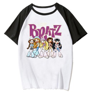 เสื้อยืด พิมพ์ลายการ์ตูน Bratz Y2K 2000s สําหรับผู้หญิง