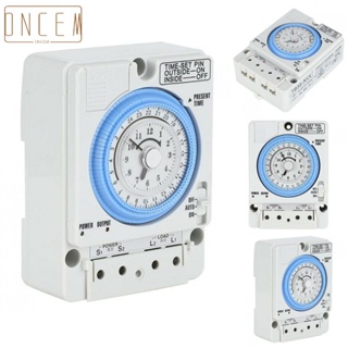 【ONCEMOREAGAIN】Timer Switch Part Replacement TB35-N 24-Hour AC100-240V Accessory Adapter