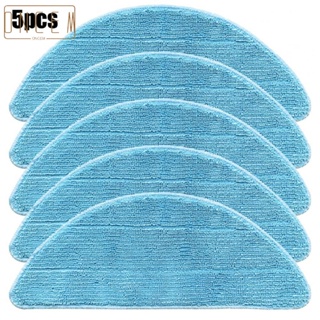 【ONCEMOREAGAIN】5x Mop Cloths For Mamibot Exvac880 Robotic Vacuum Cleaner Parts Replace Soft