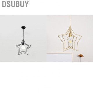 Dsubuy Star Pendant Lamp Fixture Strong Bearing  Shaped Ceiling Home Decoration Hanging Light