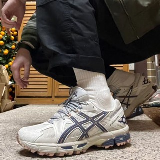 Asics 2023 ใหม่ รองเท้ากีฬา รองเท้าวิ่ง GEL-KAHANA 8 ผ้าตาข่าย ระบายอากาศ สไตล์เรโทร