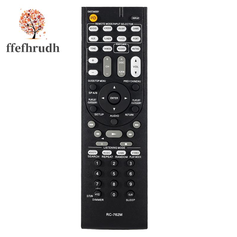 อะไหล่รีโมตคอนโทรล RC-762M สําหรับตัวรับสัญญาณ AV Onkyo HT-R380 HT-R290 HT-R390 HT-R538 TX-SR308 HT-