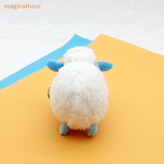 Magicalhour^^ พวงกุญแจตุ๊กตาแกะน่ารัก ขนปุยนุ่มนิ่ม สําหรับห้อยกระเป๋าเป้สะพายหลัง ของขวัญคริสต์มาส วันเกิด