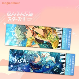 Magicalhour^^ ที่คั่นหนังสือเลเซอร์ ลายดาว ซากุมะ เรอิ เทนโชอิน อีจิ คาเงิระ มิกะ สําหรับหนังสือ เครื่องเขียน อุปกรณ์การเรียน *ใหม่