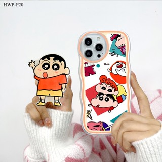 Huawei P30 P20 Pro Lite เคสหัวเว่ย สำหรับ Case Happy little new เคส เคสโทรศัพท์ เคสมือถือ Full Cover Soft Clear Phone Case Shockproof Cases【With Free Holder】