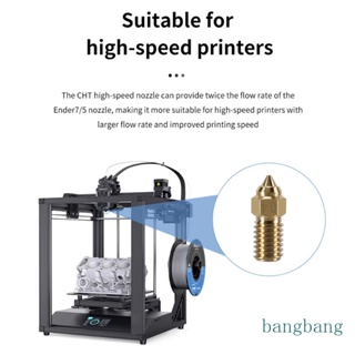 Bang หัวฉีดความร้อนสูง ทนอุณหภูมิ สําหรับเครื่องพิมพ์ 3D 7 5 CHT