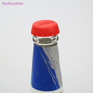 Ruisurshine ฝาขวดซิลิกาเจล ใช้ซ้ําได้ สําหรับใส่เบียร์ ซอสถั่วเหลือง 6 ชิ้น