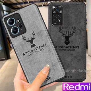 เคสโทรศัพท์มือถือผ้านิ่ม กันกระแทก ลายกวาง สําหรับ Xiaomi Redmi Note 12 11 Pro ProPlus Turbo Redmi Note12 Pro Note12 Pro+ ProPlus Note11S 4G 5G