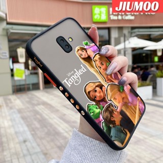 สําหรับ Samsung galaxy J6 2018 J6 Plus 2018 J6 Prime J600 เคส การ์ตูน สวย เจ้าหญิง รูปแบบ ใหม่ การออกแบบ กันกระแทก ฝ้า ใส เคสโทรศัพท์ ซิลิโคนแข็ง