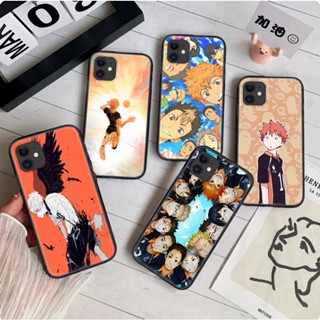 เคสโทรศัพท์มือถือ TPU แบบนิ่ม ลาย 233YPJ อนิเมะวอลเลย์บอล Haikyuu Attacks สําหรับ iPhone SE 2020 12 Mini 13 Pro Max