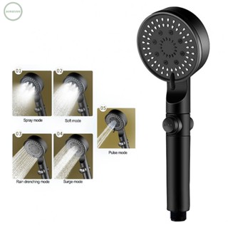 GORGEOUS~Shower Head Self-cleaning Silicone Jet Nozzles Water Saving Bath Shower Head