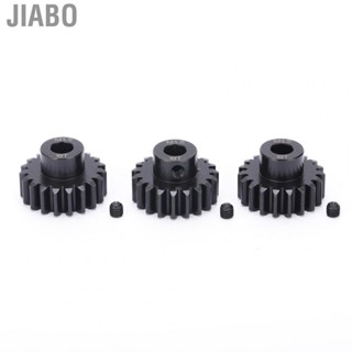 Jiabo 3pcs RC 8.0mm M1.5 19T Steel Pinion Gear Set for 1/5 1/6 Car Brushless Brushed