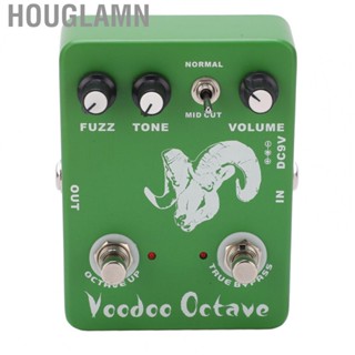 Houglamn Effects Pedals  Voodoo Octave Guitar Effect Pedal Green for Playing