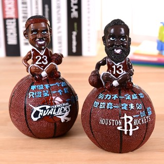 [Tik Tok Same Style] L0121 กระปุกออมสิน รูปการ์ตูน NBA Star Piggy Bank SF118 หลายแบบ 6/24wtx