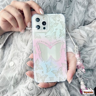 เคสโทรศัพท์มือถือแบบนิ่ม TPU ลายการ์ตูนผีเสื้อ พร้อมที่ตั้งวาง สําหรับ Redmi A1 10C 10A 10 9T 9C 9A 9 Note 11 11s Pro+ 10s 10 9 8 7Pro Mi12 11 Lite 11T 10T Poco M3 M4 F3 X3 Pro