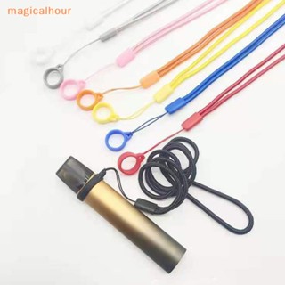 Magicalhour^^ เชือกซิลิโคน แบบพกพา กันตก สําหรับคล้องแหวน