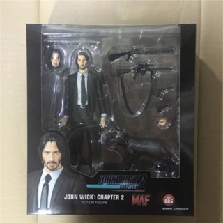 โมเดลฟิกเกอร์ Mafex 085 JOHN WICK ของเล่นสะสม