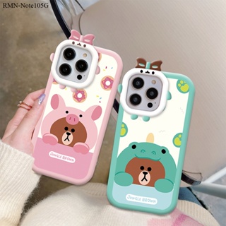 Xiaomi Redmi Note 11 11S 10 9 9T 9S Pro Pro+ 5g สำหรับ Case Cartoon bear เคส เคสโทรศัพท์ เคสมือถือ Full Cover Hard Phone Cases Casing