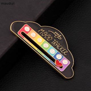 Maud เข็มกลัดโลหะ รูป My Social Noctilucent Sliding Enamel Pins แนวตลก สร้างสรรค์ เพื่อความสวยงาม สําหรับติดเสื้อผ้า กระเป๋า