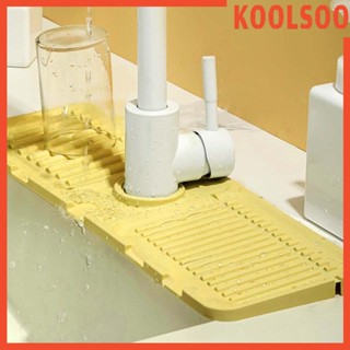 [Koolsoo] แผ่นระบายน้ําอ่างล้างจาน สีขาว สําหรับห้องครัว โรงแรม