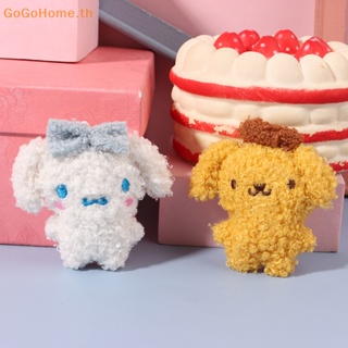 Gogo พวงกุญแจ จี้ตุ๊กตา Sanrio Cinnamoroll Melody Kulomi น่ารัก สําหรับตกแต่งกระเป๋าเป้สะพายหลัง รถยนต์