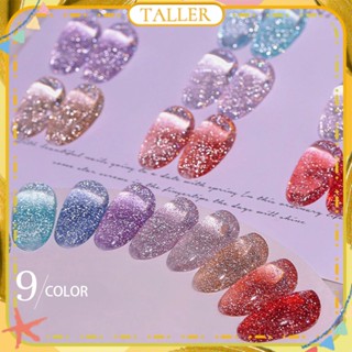 พร้อมส่ง Stcok Xeijayi Water Light Broken Daimond Series Explosive Flash Glitter Ice Transparent Canned Phototherapy Glue Nail Art For Nail Shop TALLER