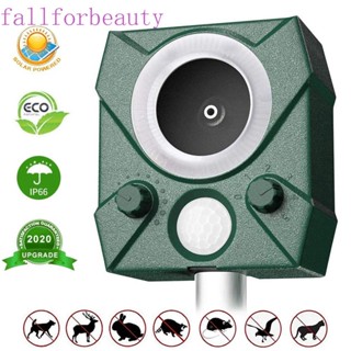 FALLFORBEAUTY เครื่องอัลตราโซนิก ควบคุมศัตรูพืช นกนางนวล สําหรับไล่สัตว์ แมว
