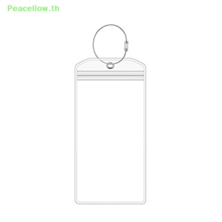 Peacellow ป้ายแท็กชื่อกระเป๋าเดินทาง แบบใส