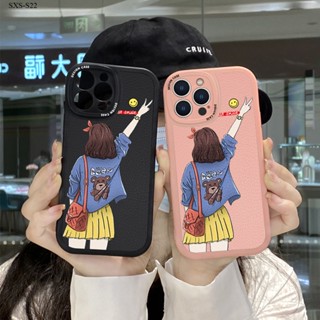 Samsung Galaxy S22 S21 S20 FE Plus Ultra S22+ S21+ S20+ 5G  เคสออปโป้ สำหรับ Case Cartoon Gloomy Elegant Girl Case เคส เคสโทรศัพท์ เคสมือถือ