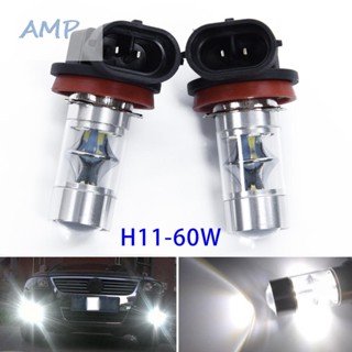 ⚡READYSTOCK⚡Car Light Bulbs LED Fog Light Lamp Bulb Driving Accessories 600LM 2Pcs Set