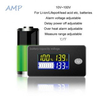 ⚡READYSTOCK⚡Temperature Meter 12V 24V Capacity Indicator LCD Voltmeter Temperature