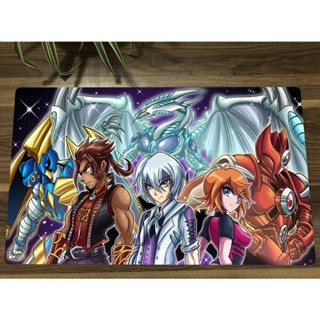 Yu-gi-oh! Ocg แผ่นรองเมาส์ ลายอนิเมะ Playmat Heroes TCG CCG สําหรับเล่นเกมเทรดดิ้งการ์ด