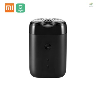 Xiaomi Mijia เครื่องโกนหนวดไฟฟ้า 2 หัว ลอยน้ํา กันน้ํา เปียก แห้ง ใบมีดแหวนคู่ USB ชาร์จ เครื่องโกนหนวด สําหรับผู้ชาย