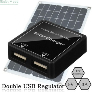 【Big Discounts】Double USB Regulator DIY Plastic USB Regulator 5V~20V Black Accessories#BBHOOD