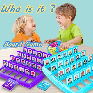 Who is it Board Game บอร์ดเกม ทายสิว่าฉันเป็นใคร เกมสืบพยาน การฝึกความจำ ของเล่นฝึกสติปัญญา เกมปริศนา