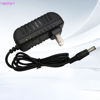 Nfph&gt; อะแดปเตอร์ชาร์จ 1A 1.5A 2A 12V ปลั๊ก EU US สําหรับแถบไฟ Led DC 5.5*2.5 มม.