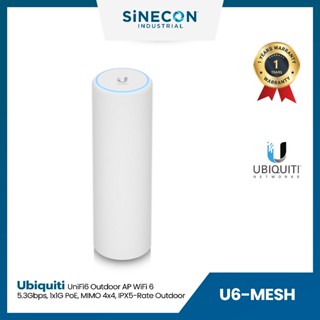 Ubiquiti UniFi6 Mesh Access Point WiFi6, 5.3 Gbps aggregate throughput rate, IPX5-Rated Waterproof Casing Outdoor/Indoor