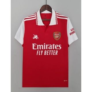 เสื้อกีฬาแขนสั้นลําลอง ลายทีม Arsenal ของแท้ พร้อมส่ง