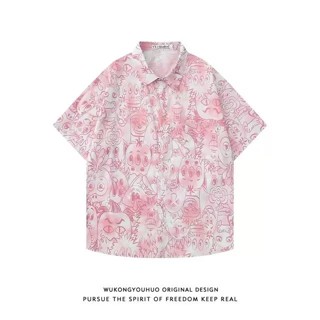 เสื้อฮาวาย Hawaiian shirt-6322