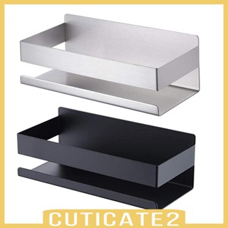 [Cuticate2] ชั้นวางเครื่องเทศ แบบสเตนเลสสตีล สําหรับห้องน้ํา ห้องนอน ห้องนั่งเล่น