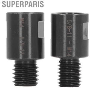 Superparis Headstock Spindle Adapter 5/8in To M14 Durable Thread Standard Design for Grinding Wheel