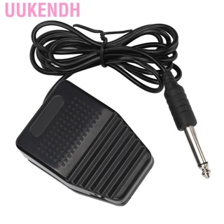 Uukendh Tattoo Foot Pedal Switch Universal Plug Slip Resistant Professional for Power Supply