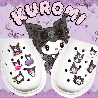 อะนิเมะ Jibbitz Charm My Melody Corcs Pin Kuromi Shoe Charms Sanrio Jibits Crocks สําหรับผู้ชาย อุปกรณ์เสริมตกแต่งรองเท้า