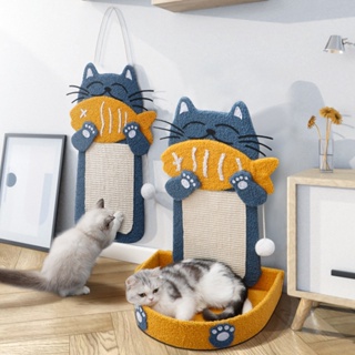 Pets Shop Cat Scratcher Sisal Grinding Claws Cute Scratch Pad ของเล่นสำหรับอุปกรณ์แมวลูกแมว