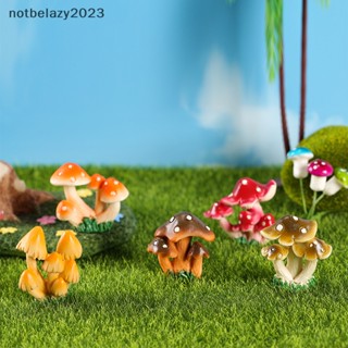 [notbelazy] ตุ๊กตาเรซิ่น รูปเห็ด สําหรับตกแต่งสวนขวด DIY