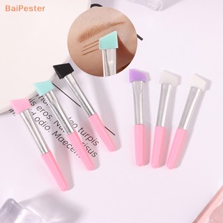 [BaiPester] แปรงซิลิโคน แบบนิ่ม สําหรับต่อขนตา